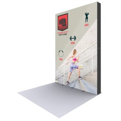 15ft Lumière Wall® Configuration E - NO BACKLIT (Graphic Package)