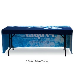 8ft Table Throw Full Color Printing