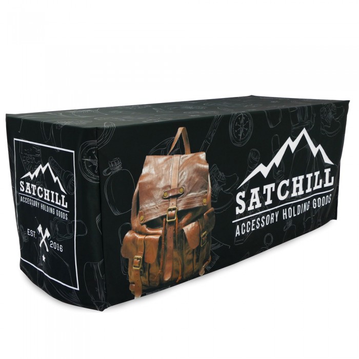 Fitted 6ft Table Throw Full Color Printing Fitted 6ft Table Throw Full Color Printing