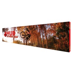 30 ft. RPL Fabric Pop Up Display - 89"h Straight Graphic Package