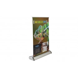 Tabletop Breeze Banner Stand and Print