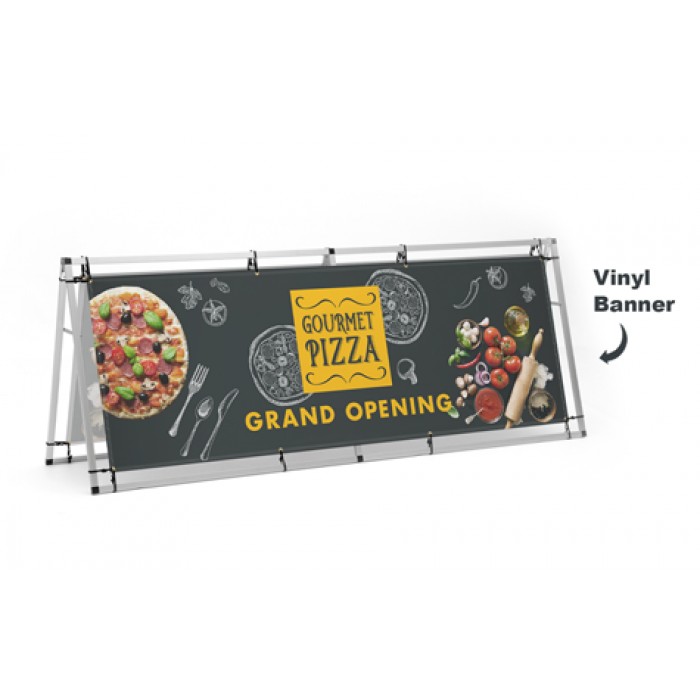 Foundation Outdoor Banner Stand Graphic Package Foundation Outdoor Banner Stand Graphic Package